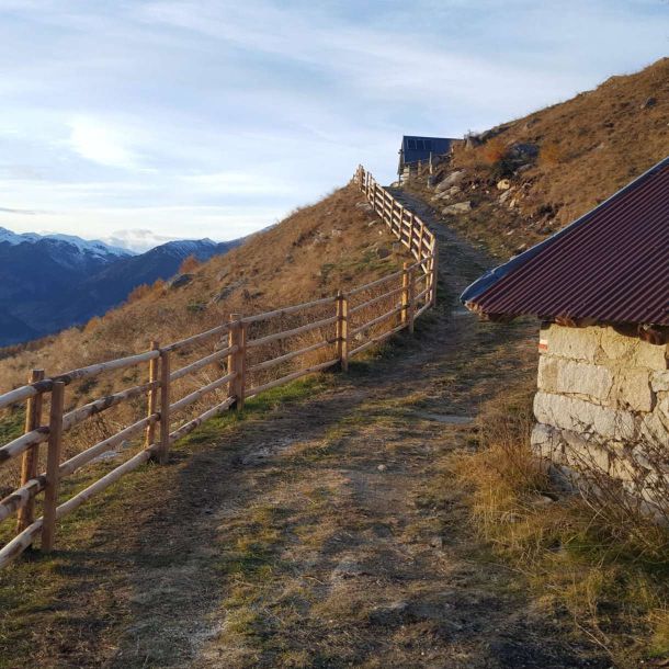 Gorza S.r.l. - Realizzazioni - Staccionata modello trentino