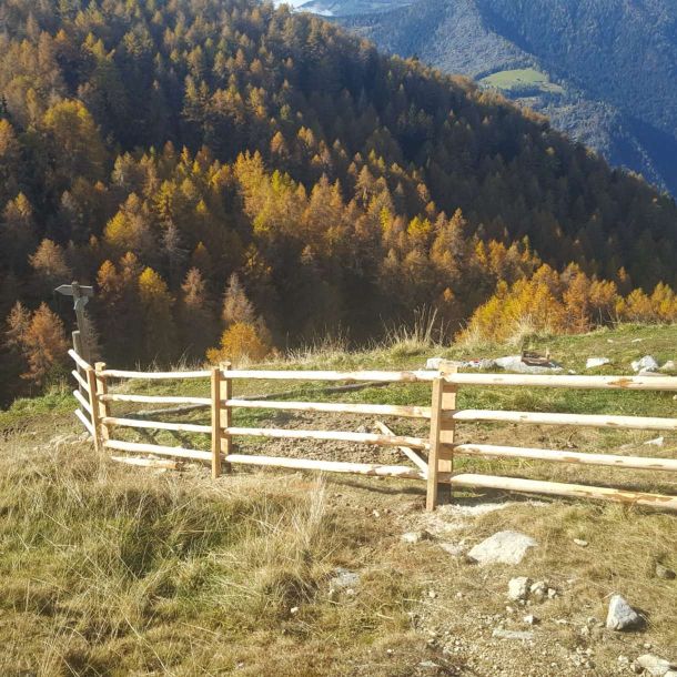 Gorza S.r.l. - Realizzazioni - Staccionata modello trentino