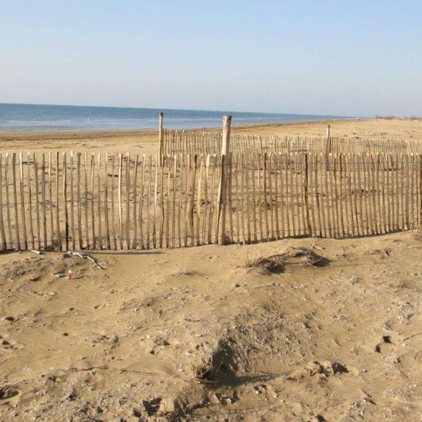 Gorza S.r.l. - Realizzazioni - Barriera frangivento - Bibione (VE)